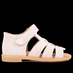 Begynder Sandal Med åben Tå Og Velcrolukning