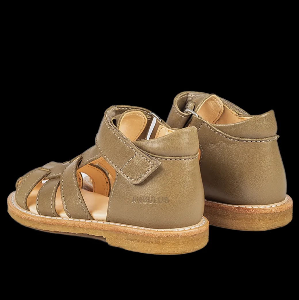 Begynder Sandal Med Velcrolukning