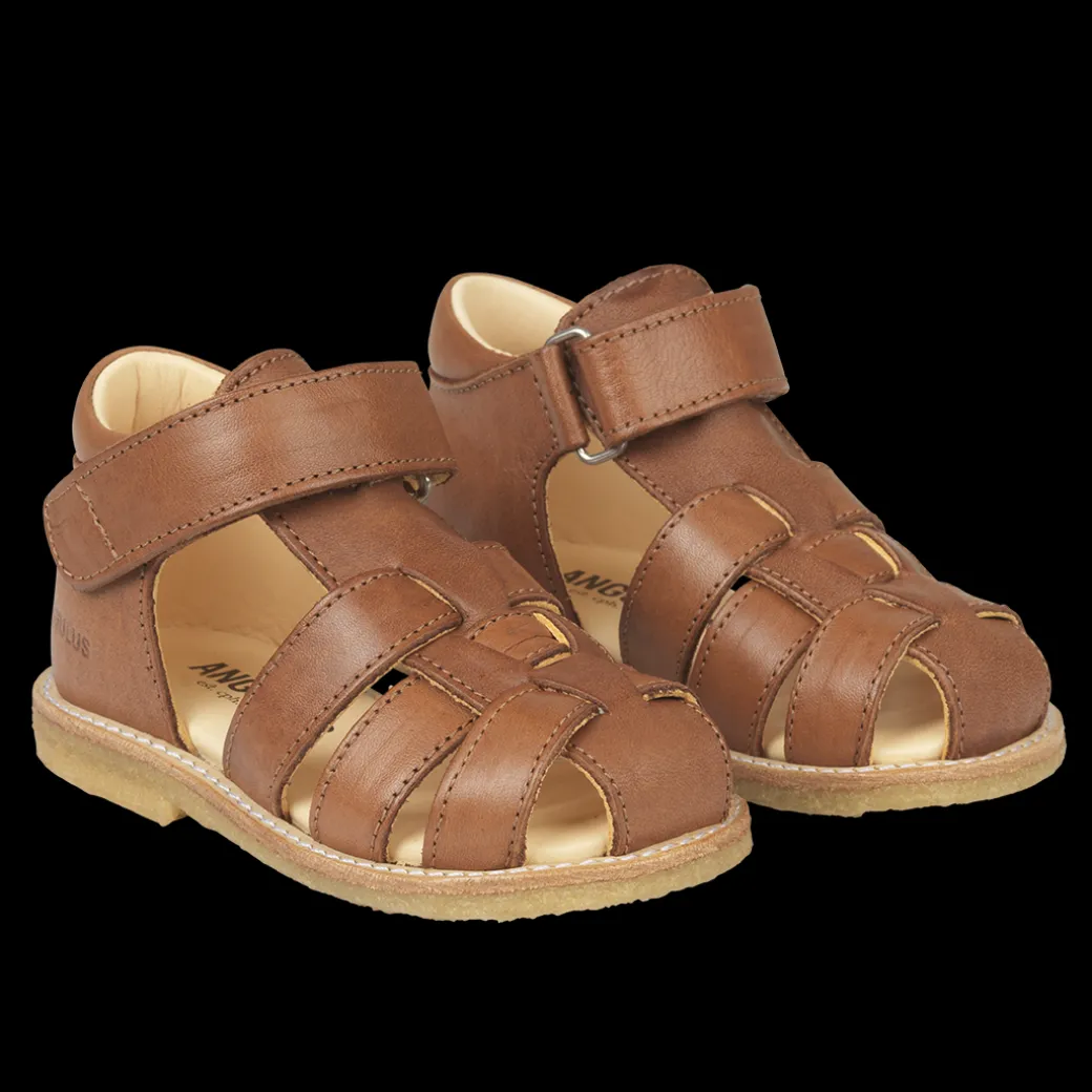 Begynder Sandal Med Velcrolukning