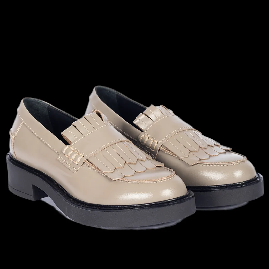Chunky Penny Loafer Med Frynser