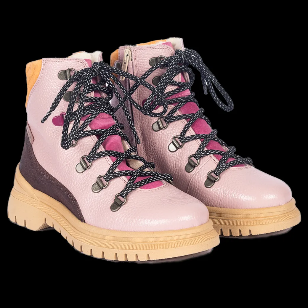 Colourblock TEX-snørestøvle Med Kontrast Eyelet