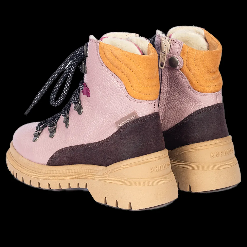 Colourblock TEX-snørestøvle Med Kontrast Eyelet
