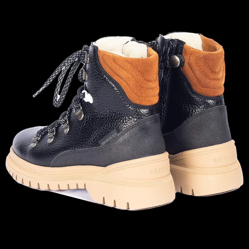 Colourblock TEX-snørestøvle Med Kontrast Eyelet