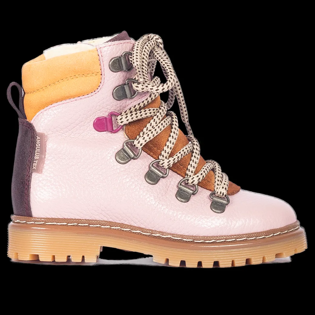 Colourblock TEX-støvle Med Kontrast Eyelets