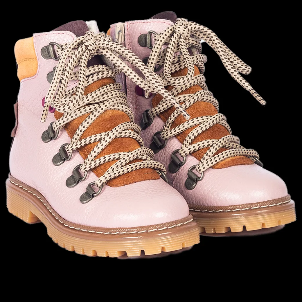 Colourblock TEX-støvle Med Kontrast Eyelets