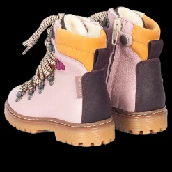 Colourblock TEX-støvle Med Kontrast Eyelets