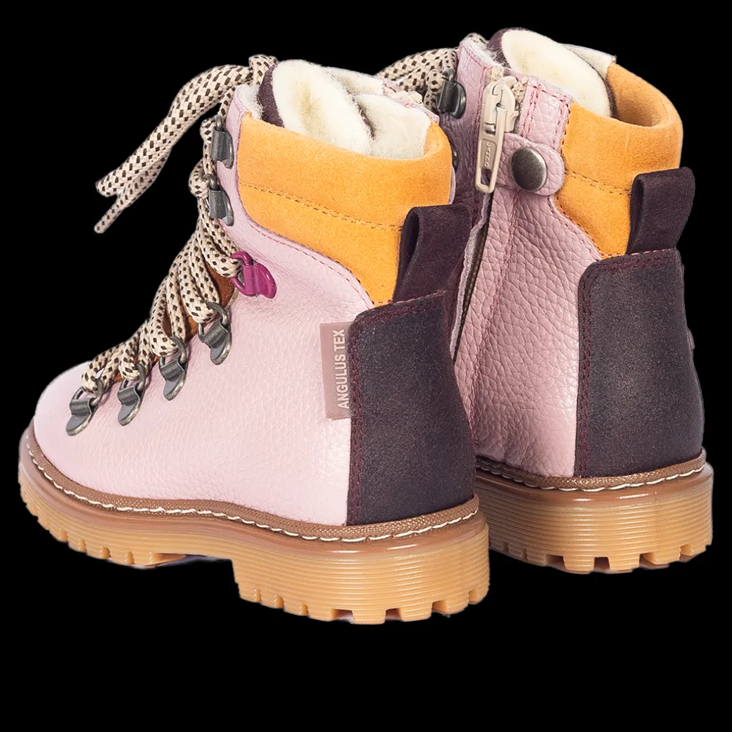 Colourblock TEX-støvle Med Kontrast Eyelets