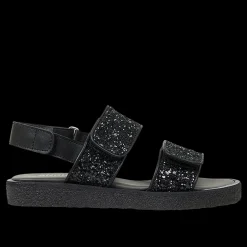 Funklende Glittersandal