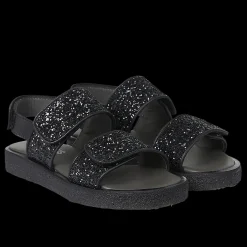 Funklende Glittersandal