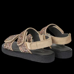 Funklende Glittersandal