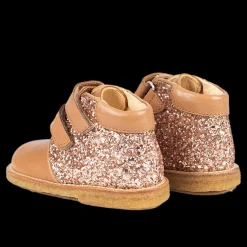 Glittersko Med Velcrolukning