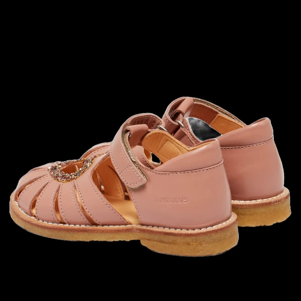 Hjerte Sandal Med Justerbar Velcrolukning