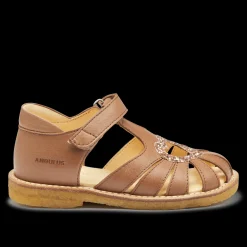 Hjertesandal Med Glitter Hjerte