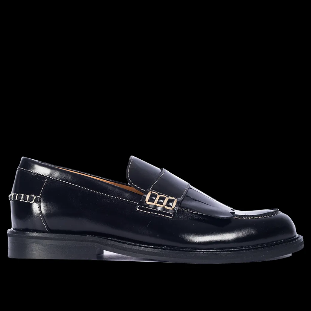 Klassisk Penny Loafer Med Frynser