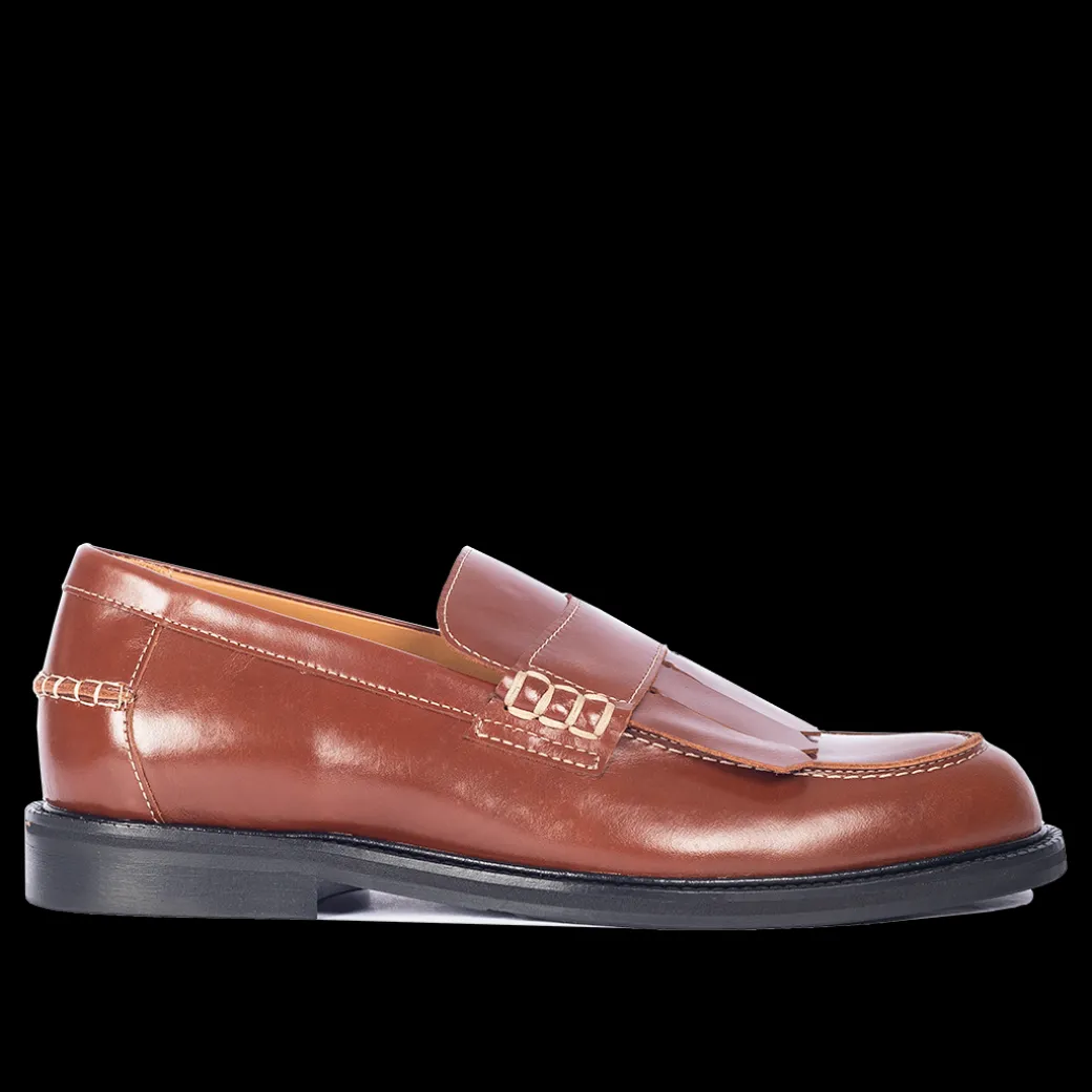 Klassisk Penny Loafer Med Frynser