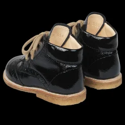 Klassisk Snøresko Med Brogue Detaljer