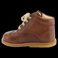 Klassisk Snøresko Med Brogue Detaljer