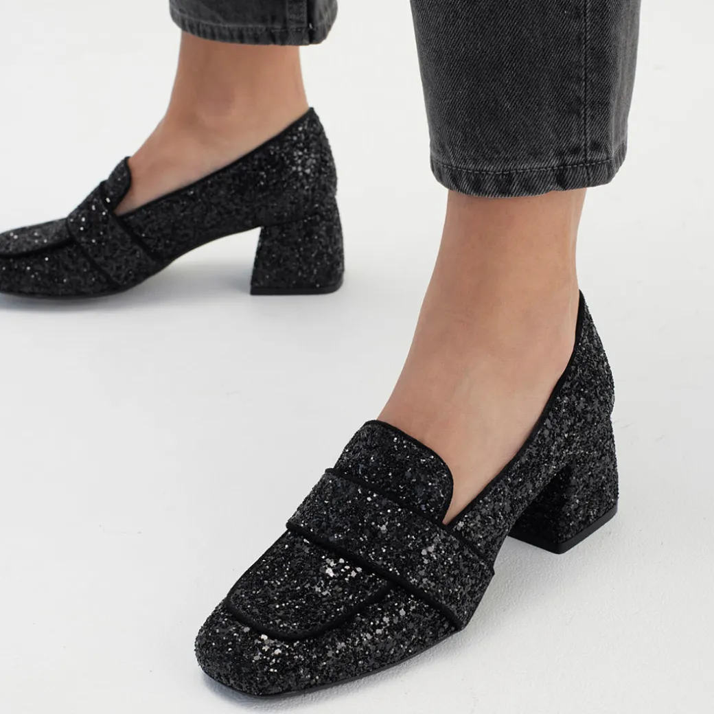 Loafer Med Hæl