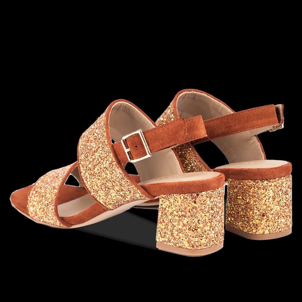 Remsandal I Funklende Glitter