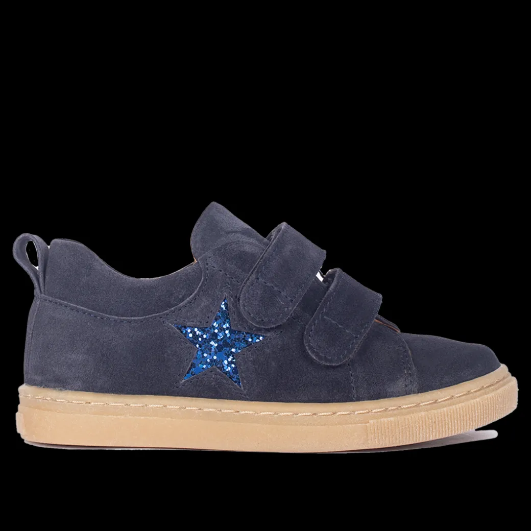 Ruskinds-sneaker Med Funklende Glitterstjerne