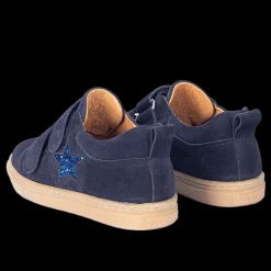 Ruskinds-sneaker Med Funklende Glitterstjerne