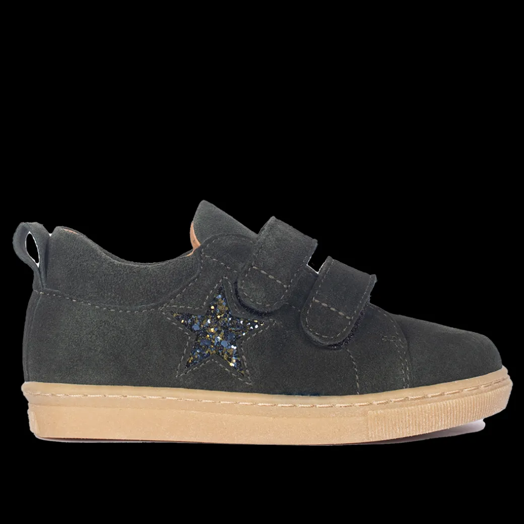 Ruskinds-sneaker Med Funklende Glitterstjerne