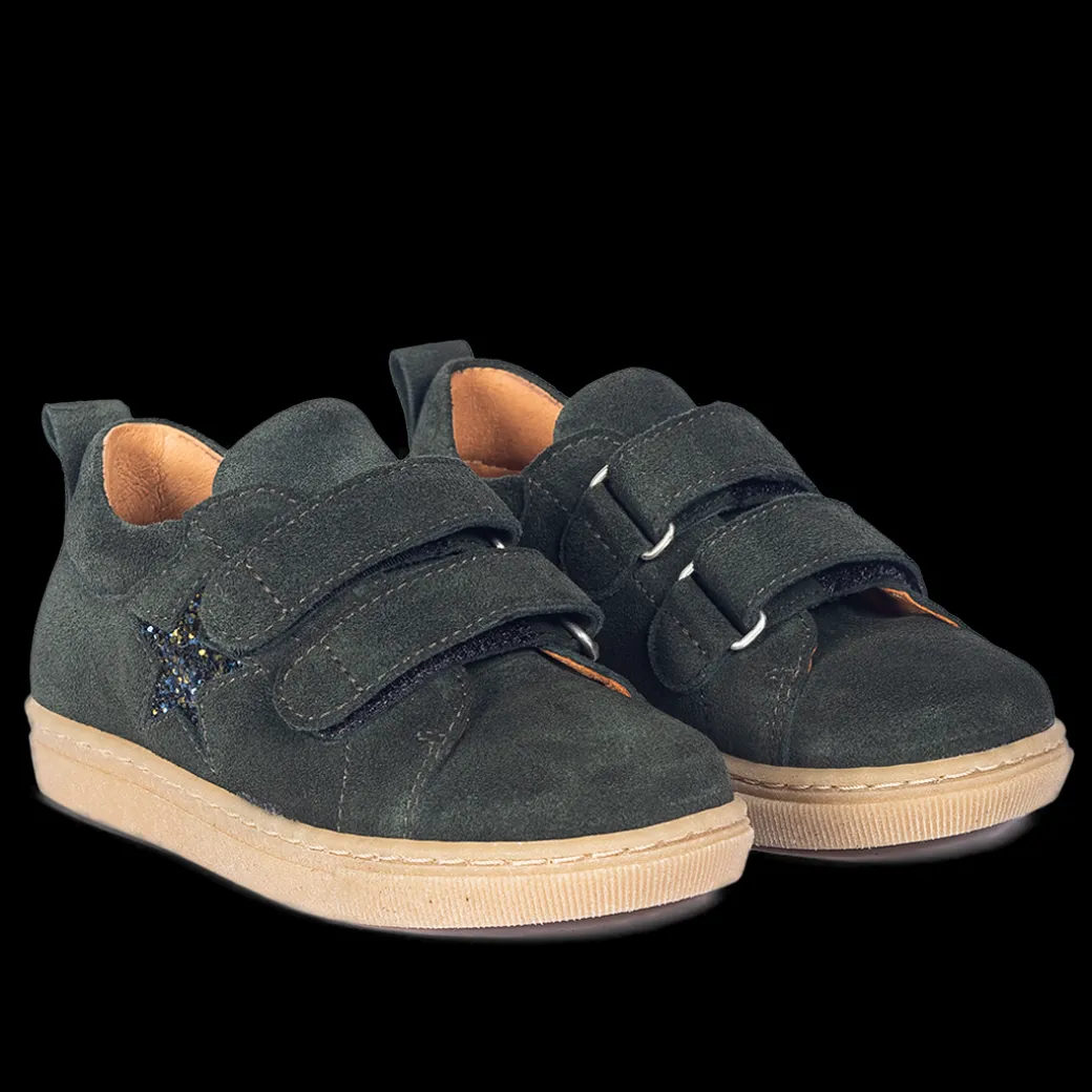 Ruskinds-sneaker Med Funklende Glitterstjerne