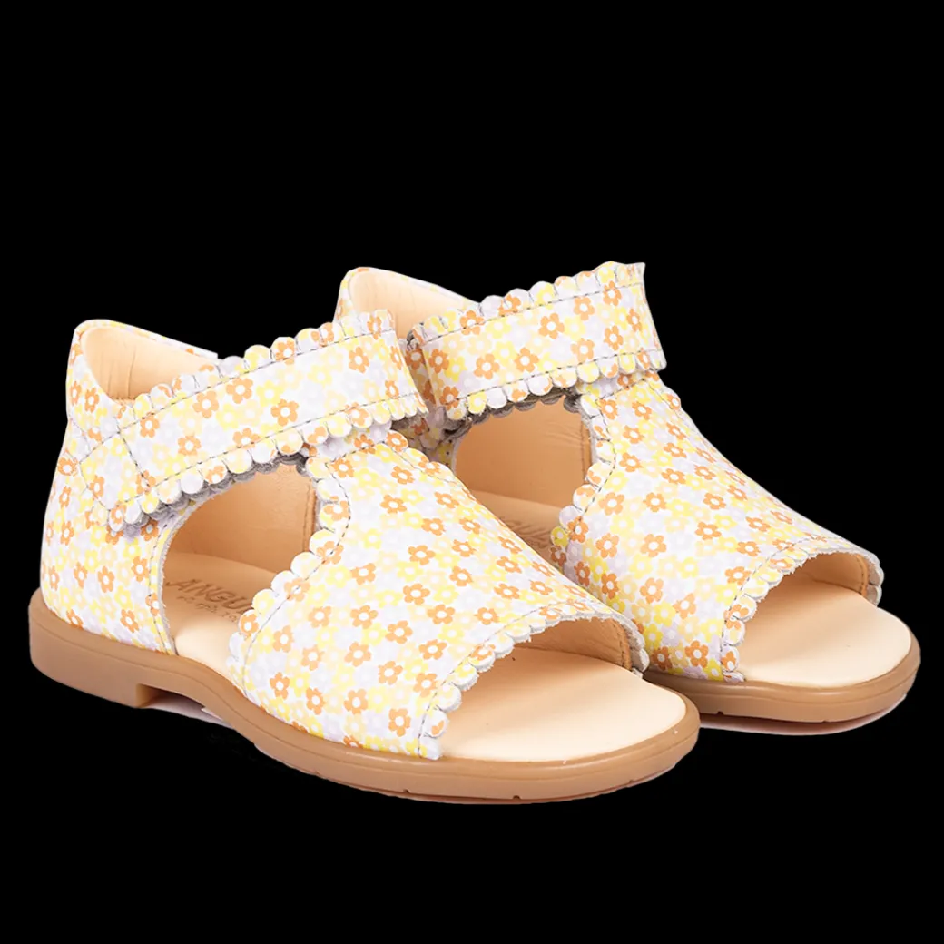 Sandal Med åben Tå, Print Og Velcrolukning
