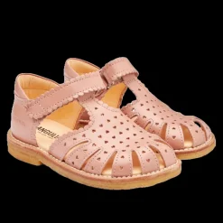Sandal Med Mini-hjerter Og Velcrolukning