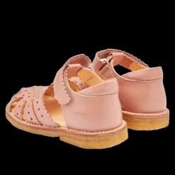 Sandal Med Mini-hjerter Og Velcrolukning