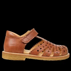 Sandal Med Mini-hjerter Og Velcrolukning
