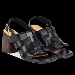 Sandal Med Skulpturel Hæl