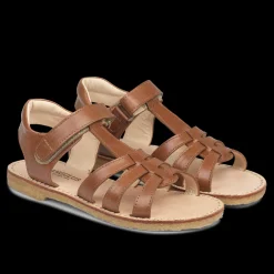 Sandal Med T-rem Og Velcrolukning
