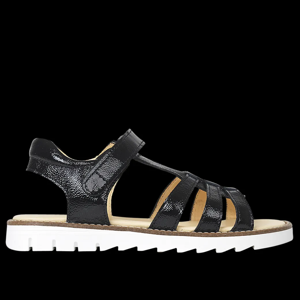 Sandal Med T-rem Og Velcrolukning