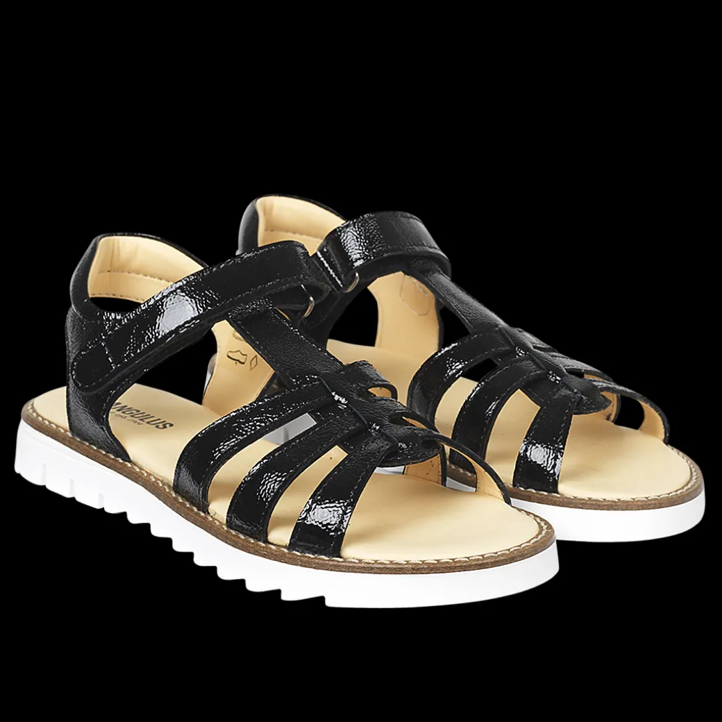 Sandal Med T-rem Og Velcrolukning