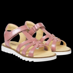 Sandal Med T-rem Og Velcrolukning