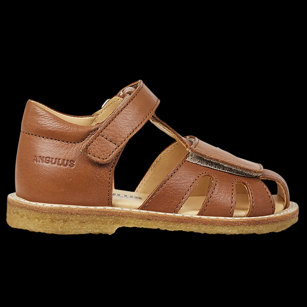 Sandal Regnbue Broderi Og Velcrolukning