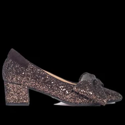 Sløjfe Pump I Funklende Glitter