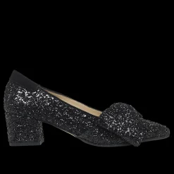 Sløjfe Pump I Funklende Glitter