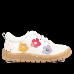 Sneaker Med Blomsterapplikationer