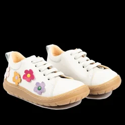 Sneaker Med Blomsterapplikationer