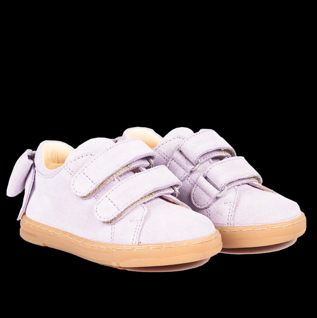Sneaker Med Sløjfe Og Velcro Lukning