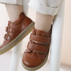 Sneaker Med Velcrolukning