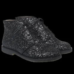 Støvle Med Glitter Og Snøre