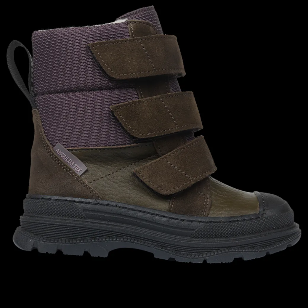 TEX-støvle Med Velcro Og Uldfoer