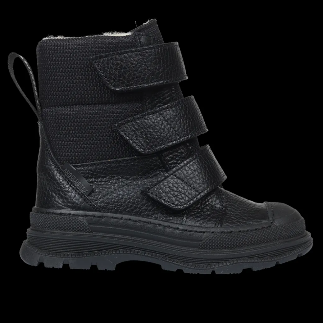 TEX-støvle Med Velcro Og Uldfoer